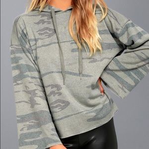 Z Supply Camo Sweatshirt